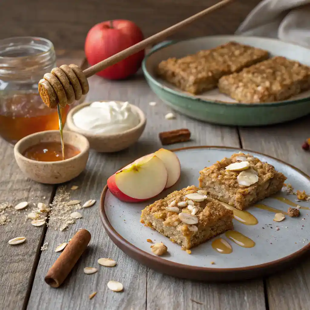 Serving Suggestions for Apple Cinnamon Oatmeal Bars