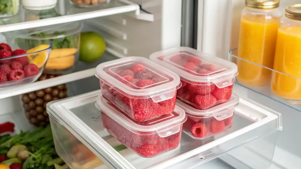 Different ways to serve raspberry lemonade with garnishes.