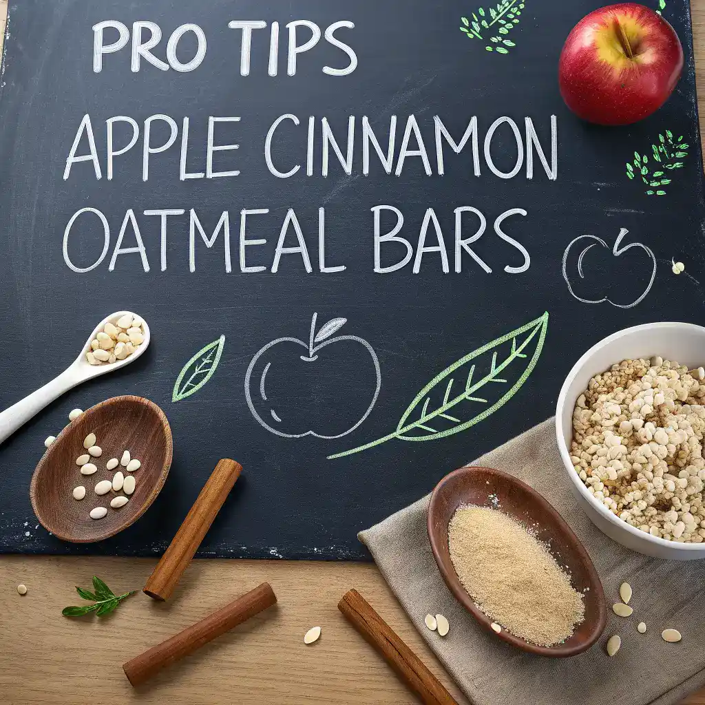 Pro Tips for Making Apple Cinnamon Oatmeal Bars
