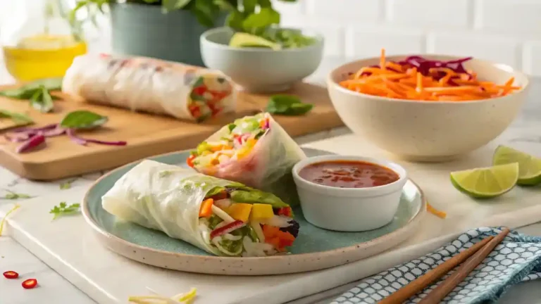 Delicious bolio roll served with dipping sauce.